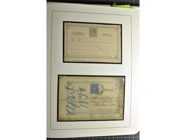 1866/1945, interessante 6bändige Sammlung mit vielen Lokalausgaben, dabei sehr viele Briefe mit viel Zensurpost, außerdem Blo