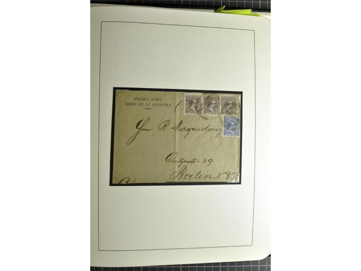 1866/1945, interessante 6bändige Sammlung mit vielen Lokalausgaben, dabei sehr viele Briefe mit viel Zensurpost, außerdem Blo
