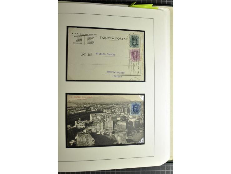 1866/1945, interessante 6bändige Sammlung mit vielen Lokalausgaben, dabei sehr viele Briefe mit viel Zensurpost, außerdem Blo