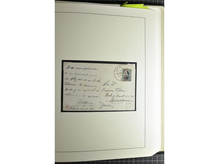 1866/1945, interessante 6bändige Sammlung mit vielen Lokalausgaben, dabei sehr viele Briefe mit viel Zensurpost, außerdem Blo