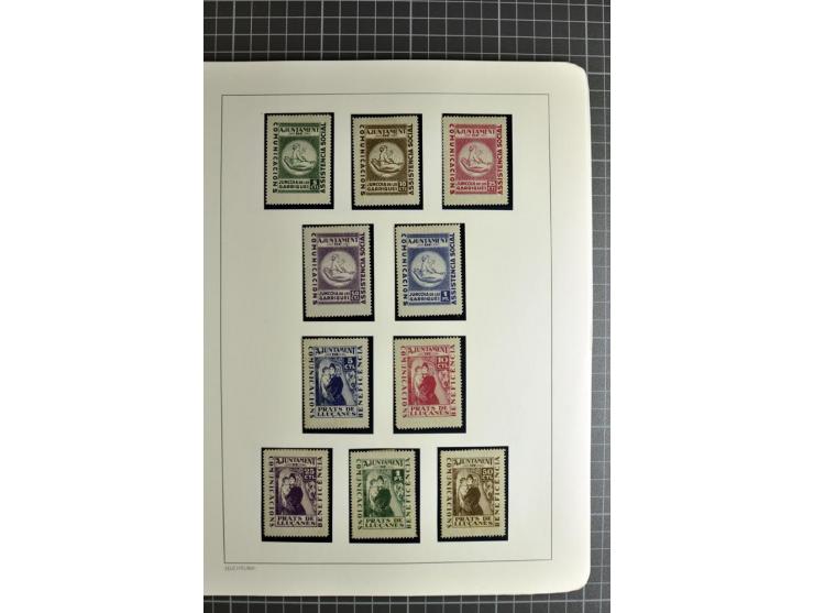 1866/1945, interessante 6bändige Sammlung mit vielen Lokalausgaben, dabei sehr viele Briefe mit viel Zensurpost, außerdem Blo