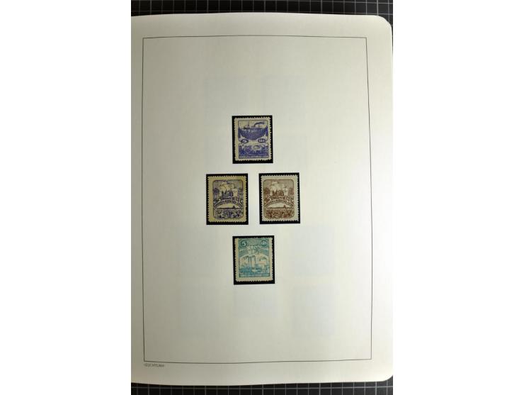 1866/1945, interessante 6bändige Sammlung mit vielen Lokalausgaben, dabei sehr viele Briefe mit viel Zensurpost, außerdem Blo
