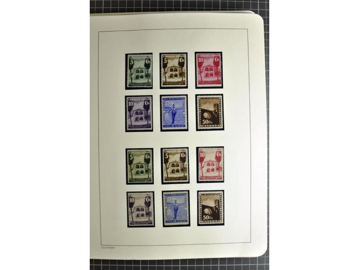 1866/1945, interessante 6bändige Sammlung mit vielen Lokalausgaben, dabei sehr viele Briefe mit viel Zensurpost, außerdem Blo
