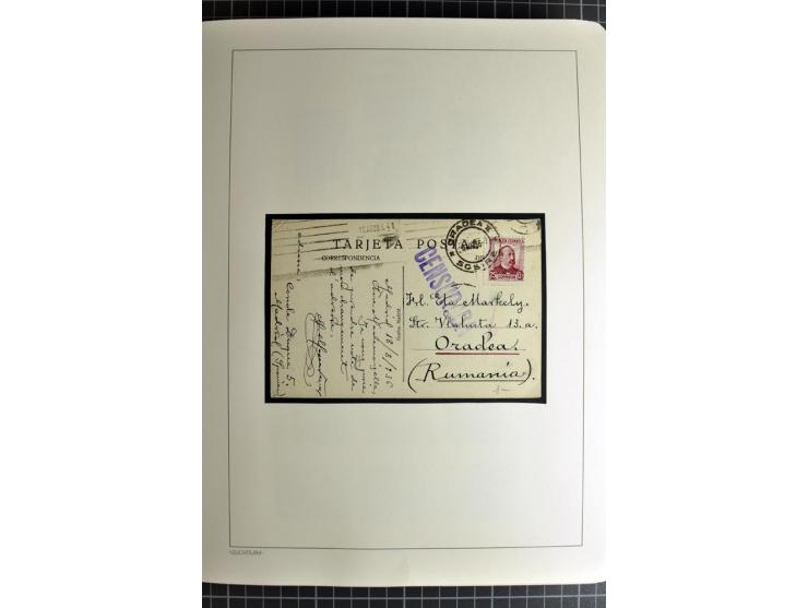 1866/1945, interessante 6bändige Sammlung mit vielen Lokalausgaben, dabei sehr viele Briefe mit viel Zensurpost, außerdem Blo