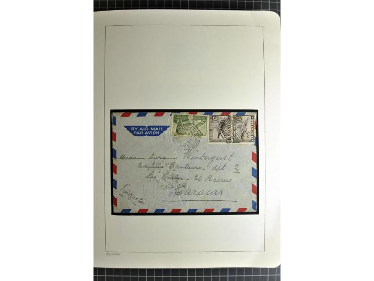1866/1945, interessante 6bändige Sammlung mit vielen Lokalausgaben, dabei sehr viele Briefe mit viel Zensurpost, außerdem Blo