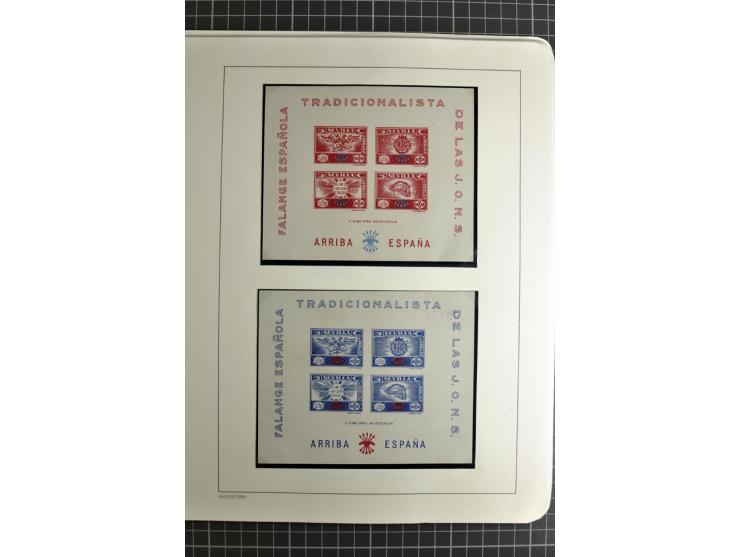 1866/1945, interessante 6bändige Sammlung mit vielen Lokalausgaben, dabei sehr viele Briefe mit viel Zensurpost, außerdem Blo