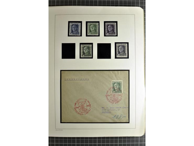 1866/1945, interessante 6bändige Sammlung mit vielen Lokalausgaben, dabei sehr viele Briefe mit viel Zensurpost, außerdem Blo