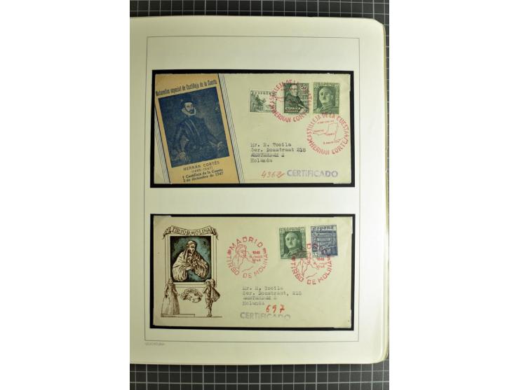 1866/1945, interessante 6bändige Sammlung mit vielen Lokalausgaben, dabei sehr viele Briefe mit viel Zensurpost, außerdem Blo