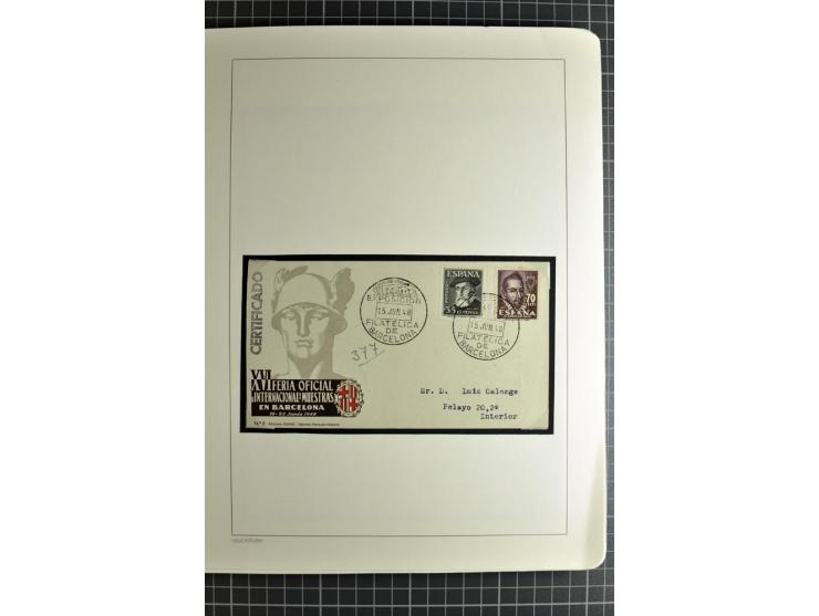 1866/1945, interessante 6bändige Sammlung mit vielen Lokalausgaben, dabei sehr viele Briefe mit viel Zensurpost, außerdem Blo