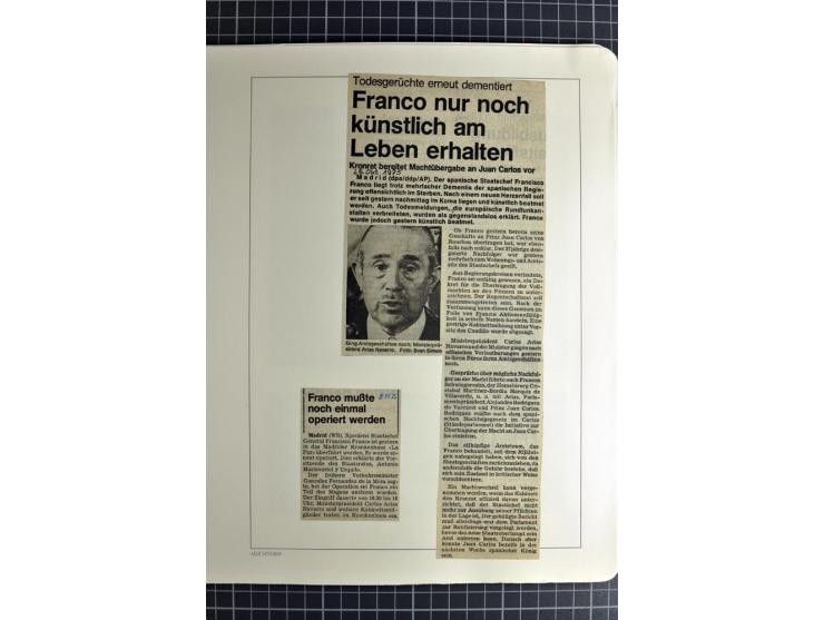 1866/1945, interessante 6bändige Sammlung mit vielen Lokalausgaben, dabei sehr viele Briefe mit viel Zensurpost, außerdem Blo