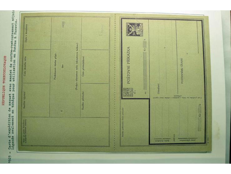  1918/86, ungebrauchte und gestempelte Sammlung mit lokalen Revolutionsausgaben, VZOREC auf Hradschin, Portoprovisiorien, Pro