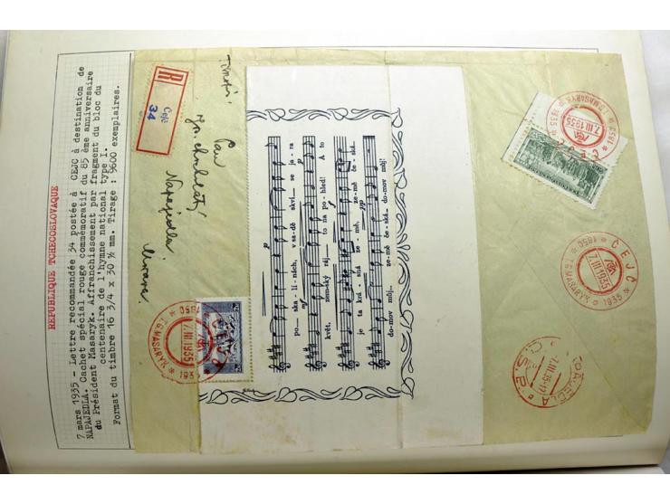  1918/86, ungebrauchte und gestempelte Sammlung mit lokalen Revolutionsausgaben, VZOREC auf Hradschin, Portoprovisiorien, Pro
