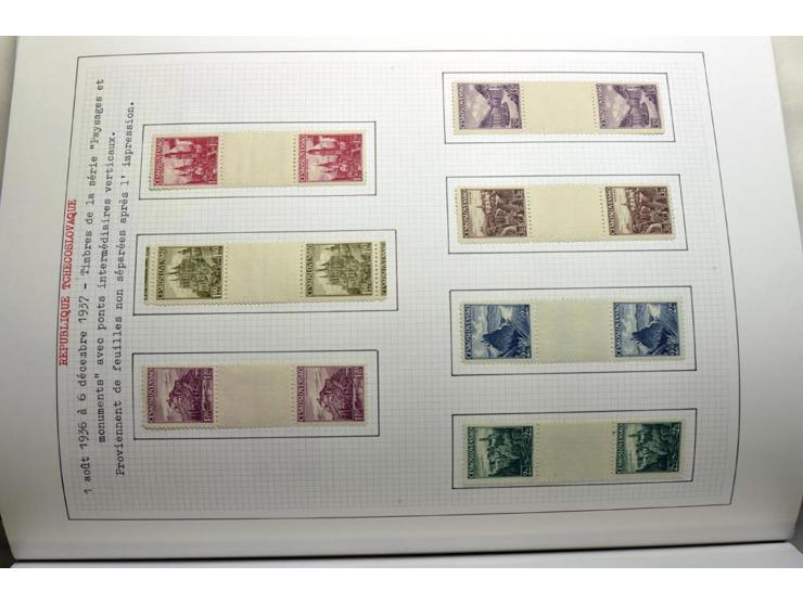  1918/86, ungebrauchte und gestempelte Sammlung mit lokalen Revolutionsausgaben, VZOREC auf Hradschin, Portoprovisiorien, Pro