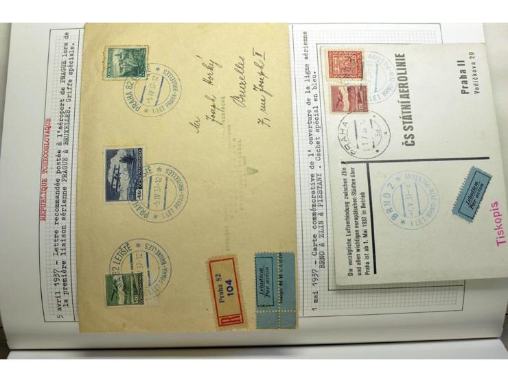  1918/86, ungebrauchte und gestempelte Sammlung mit lokalen Revolutionsausgaben, VZOREC auf Hradschin, Portoprovisiorien, Pro