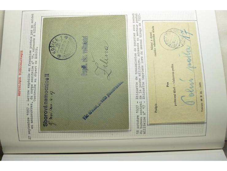  1918/86, ungebrauchte und gestempelte Sammlung mit lokalen Revolutionsausgaben, VZOREC auf Hradschin, Portoprovisiorien, Pro