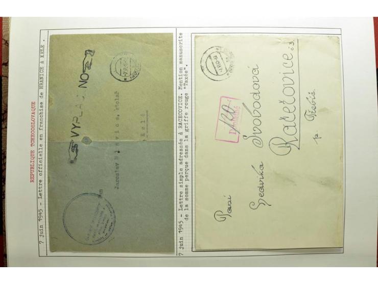  1918/86, ungebrauchte und gestempelte Sammlung mit lokalen Revolutionsausgaben, VZOREC auf Hradschin, Portoprovisiorien, Pro