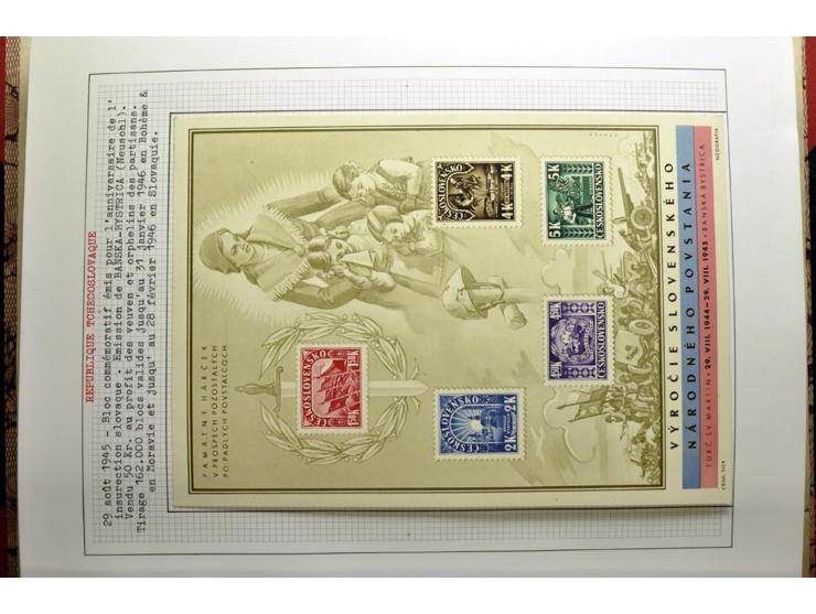  1918/86, ungebrauchte und gestempelte Sammlung mit lokalen Revolutionsausgaben, VZOREC auf Hradschin, Portoprovisiorien, Pro