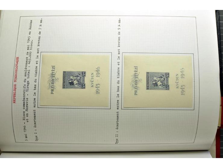  1918/86, ungebrauchte und gestempelte Sammlung mit lokalen Revolutionsausgaben, VZOREC auf Hradschin, Portoprovisiorien, Pro