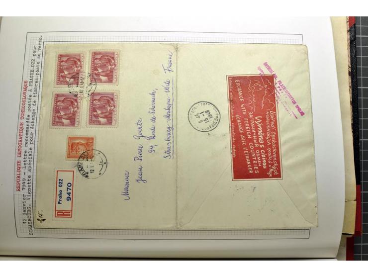  1918/86, ungebrauchte und gestempelte Sammlung mit lokalen Revolutionsausgaben, VZOREC auf Hradschin, Portoprovisiorien, Pro