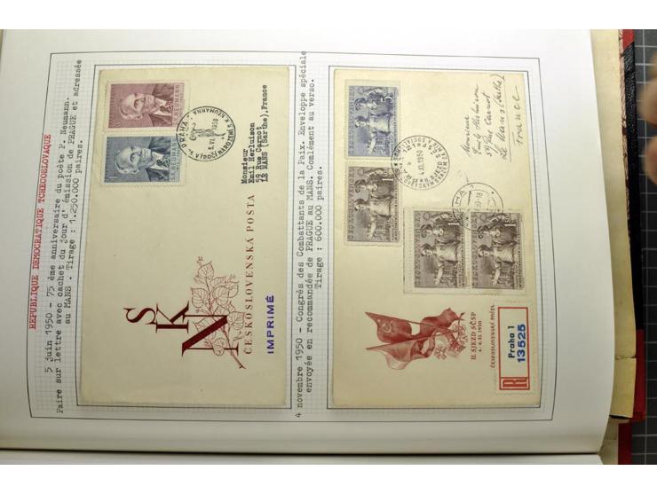  1918/86, ungebrauchte und gestempelte Sammlung mit lokalen Revolutionsausgaben, VZOREC auf Hradschin, Portoprovisiorien, Pro