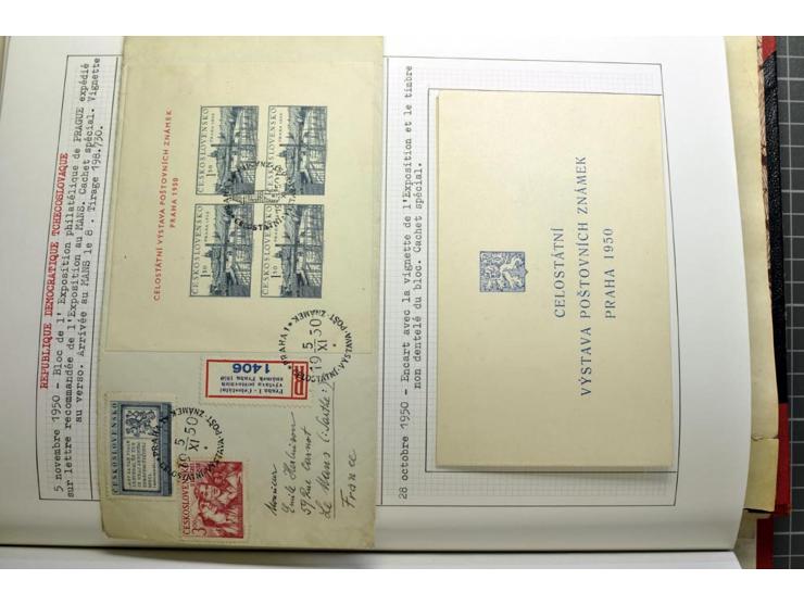  1918/86, ungebrauchte und gestempelte Sammlung mit lokalen Revolutionsausgaben, VZOREC auf Hradschin, Portoprovisiorien, Pro