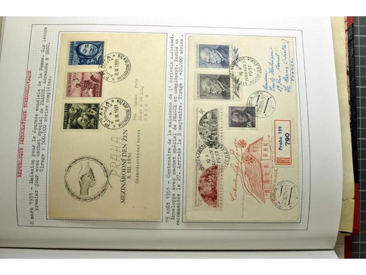  1918/86, ungebrauchte und gestempelte Sammlung mit lokalen Revolutionsausgaben, VZOREC auf Hradschin, Portoprovisiorien, Pro