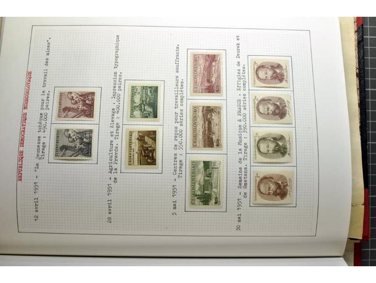  1918/86, ungebrauchte und gestempelte Sammlung mit lokalen Revolutionsausgaben, VZOREC auf Hradschin, Portoprovisiorien, Pro