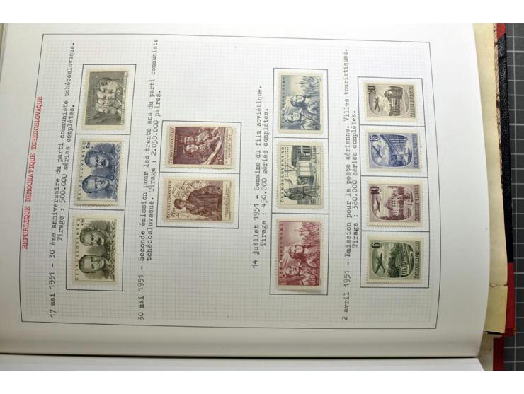  1918/86, ungebrauchte und gestempelte Sammlung mit lokalen Revolutionsausgaben, VZOREC auf Hradschin, Portoprovisiorien, Pro