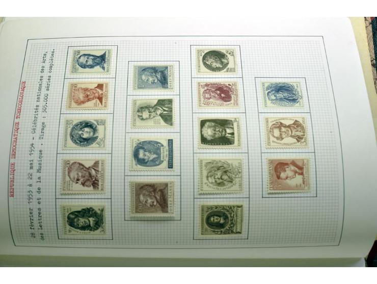  1918/86, ungebrauchte und gestempelte Sammlung mit lokalen Revolutionsausgaben, VZOREC auf Hradschin, Portoprovisiorien, Pro