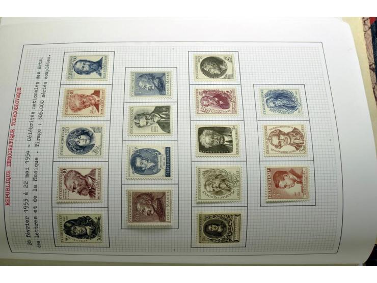  1918/86, ungebrauchte und gestempelte Sammlung mit lokalen Revolutionsausgaben, VZOREC auf Hradschin, Portoprovisiorien, Pro