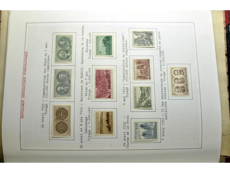  1918/86, ungebrauchte und gestempelte Sammlung mit lokalen Revolutionsausgaben, VZOREC auf Hradschin, Portoprovisiorien, Pro