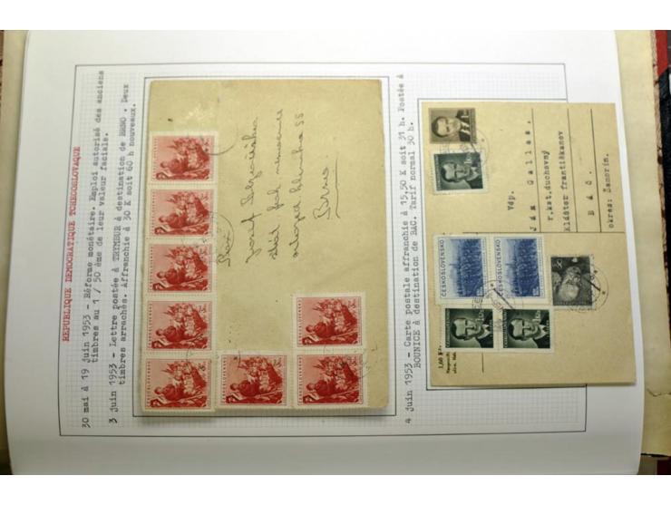  1918/86, ungebrauchte und gestempelte Sammlung mit lokalen Revolutionsausgaben, VZOREC auf Hradschin, Portoprovisiorien, Pro
