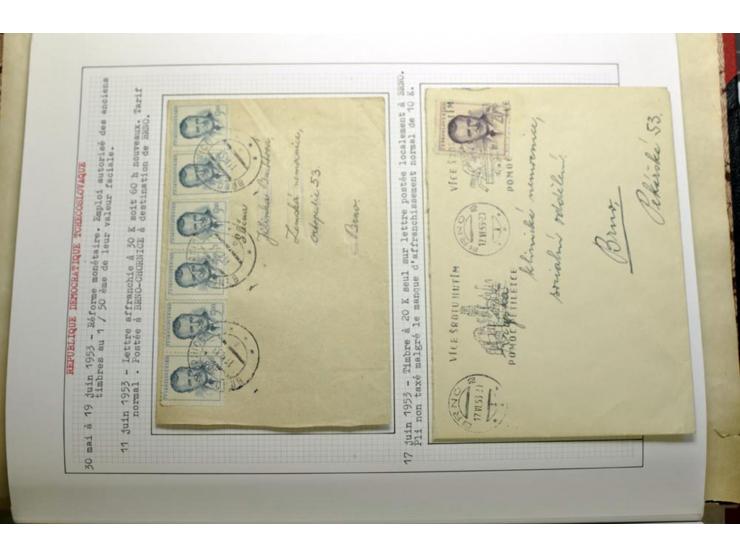  1918/86, ungebrauchte und gestempelte Sammlung mit lokalen Revolutionsausgaben, VZOREC auf Hradschin, Portoprovisiorien, Pro