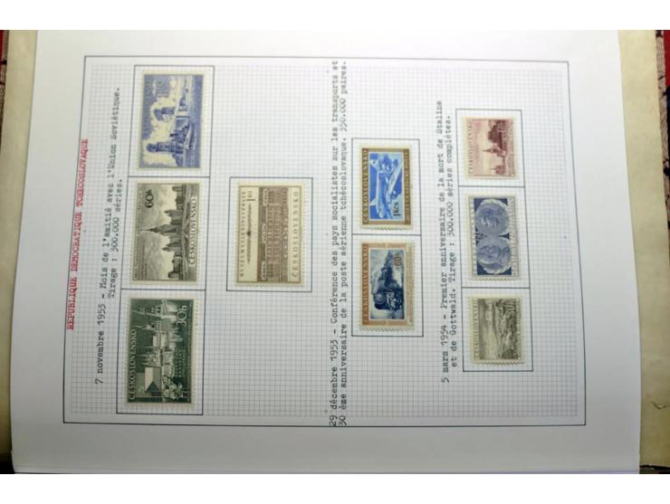  1918/86, ungebrauchte und gestempelte Sammlung mit lokalen Revolutionsausgaben, VZOREC auf Hradschin, Portoprovisiorien, Pro