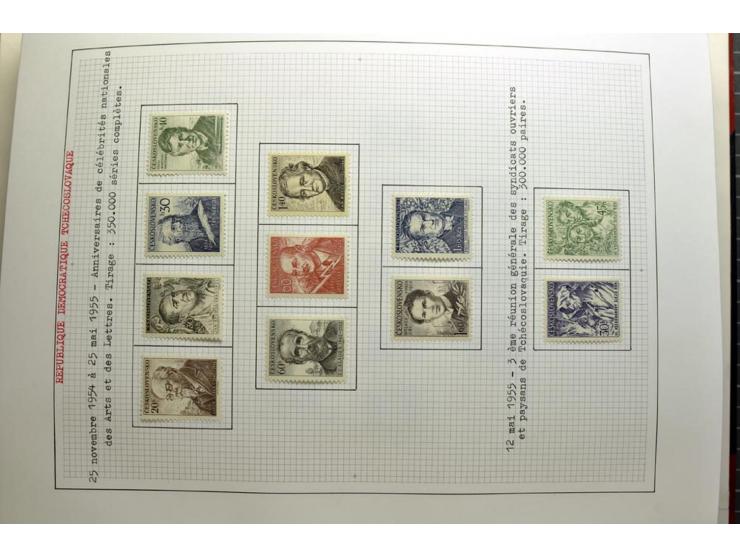  1918/86, ungebrauchte und gestempelte Sammlung mit lokalen Revolutionsausgaben, VZOREC auf Hradschin, Portoprovisiorien, Pro