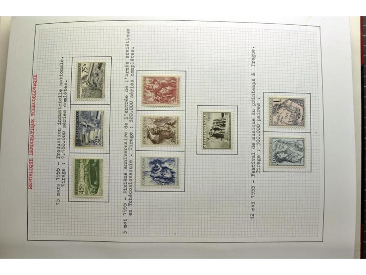  1918/86, ungebrauchte und gestempelte Sammlung mit lokalen Revolutionsausgaben, VZOREC auf Hradschin, Portoprovisiorien, Pro