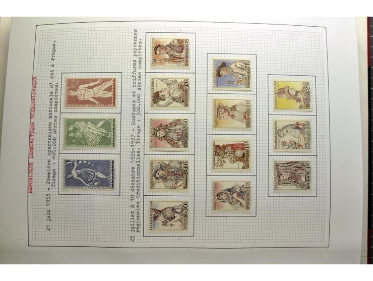  1918/86, ungebrauchte und gestempelte Sammlung mit lokalen Revolutionsausgaben, VZOREC auf Hradschin, Portoprovisiorien, Pro
