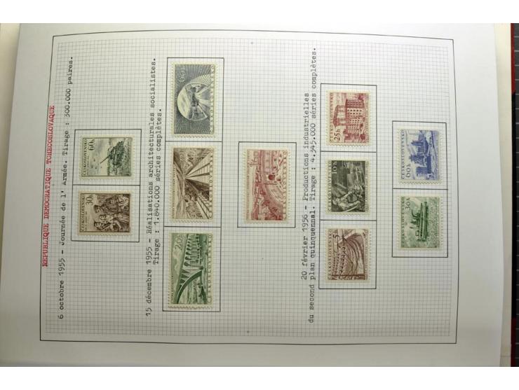  1918/86, ungebrauchte und gestempelte Sammlung mit lokalen Revolutionsausgaben, VZOREC auf Hradschin, Portoprovisiorien, Pro