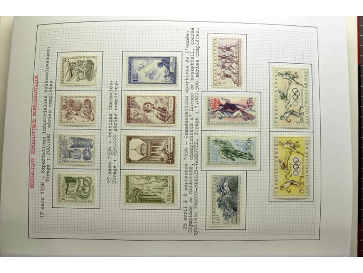  1918/86, ungebrauchte und gestempelte Sammlung mit lokalen Revolutionsausgaben, VZOREC auf Hradschin, Portoprovisiorien, Pro