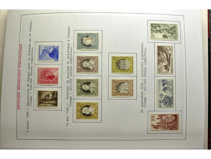  1918/86, ungebrauchte und gestempelte Sammlung mit lokalen Revolutionsausgaben, VZOREC auf Hradschin, Portoprovisiorien, Pro