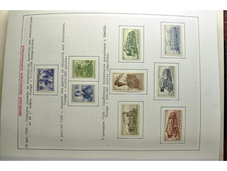  1918/86, ungebrauchte und gestempelte Sammlung mit lokalen Revolutionsausgaben, VZOREC auf Hradschin, Portoprovisiorien, Pro