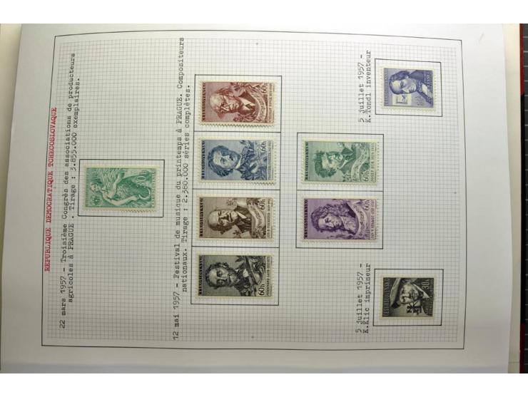  1918/86, ungebrauchte und gestempelte Sammlung mit lokalen Revolutionsausgaben, VZOREC auf Hradschin, Portoprovisiorien, Pro