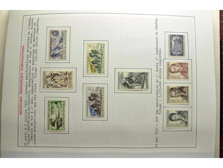  1918/86, ungebrauchte und gestempelte Sammlung mit lokalen Revolutionsausgaben, VZOREC auf Hradschin, Portoprovisiorien, Pro