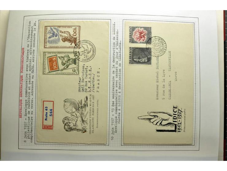  1918/86, ungebrauchte und gestempelte Sammlung mit lokalen Revolutionsausgaben, VZOREC auf Hradschin, Portoprovisiorien, Pro