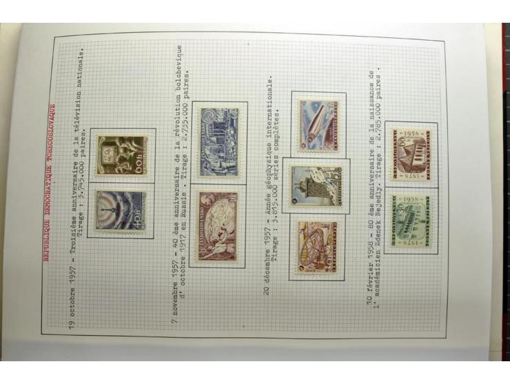  1918/86, ungebrauchte und gestempelte Sammlung mit lokalen Revolutionsausgaben, VZOREC auf Hradschin, Portoprovisiorien, Pro