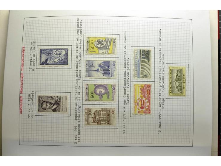  1918/86, ungebrauchte und gestempelte Sammlung mit lokalen Revolutionsausgaben, VZOREC auf Hradschin, Portoprovisiorien, Pro