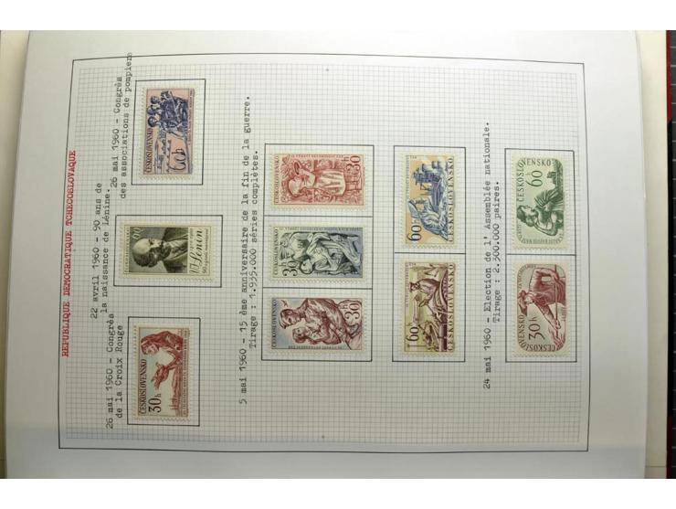  1918/86, ungebrauchte und gestempelte Sammlung mit lokalen Revolutionsausgaben, VZOREC auf Hradschin, Portoprovisiorien, Pro