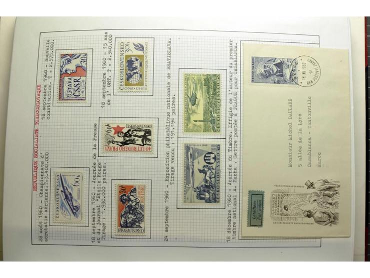  1918/86, ungebrauchte und gestempelte Sammlung mit lokalen Revolutionsausgaben, VZOREC auf Hradschin, Portoprovisiorien, Pro