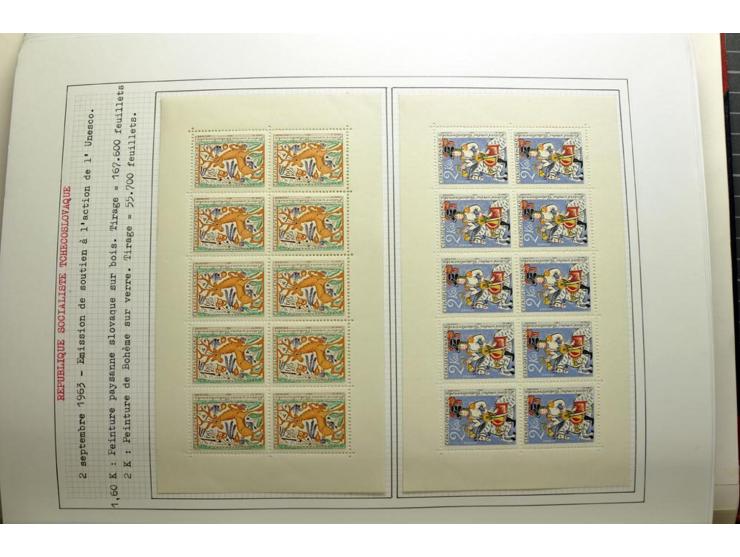  1918/86, ungebrauchte und gestempelte Sammlung mit lokalen Revolutionsausgaben, VZOREC auf Hradschin, Portoprovisiorien, Pro
