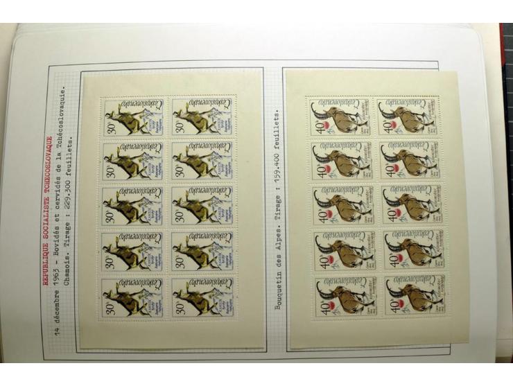  1918/86, ungebrauchte und gestempelte Sammlung mit lokalen Revolutionsausgaben, VZOREC auf Hradschin, Portoprovisiorien, Pro